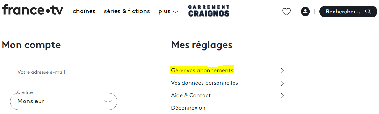 Se Désabonner De France Loisirs Par Internet